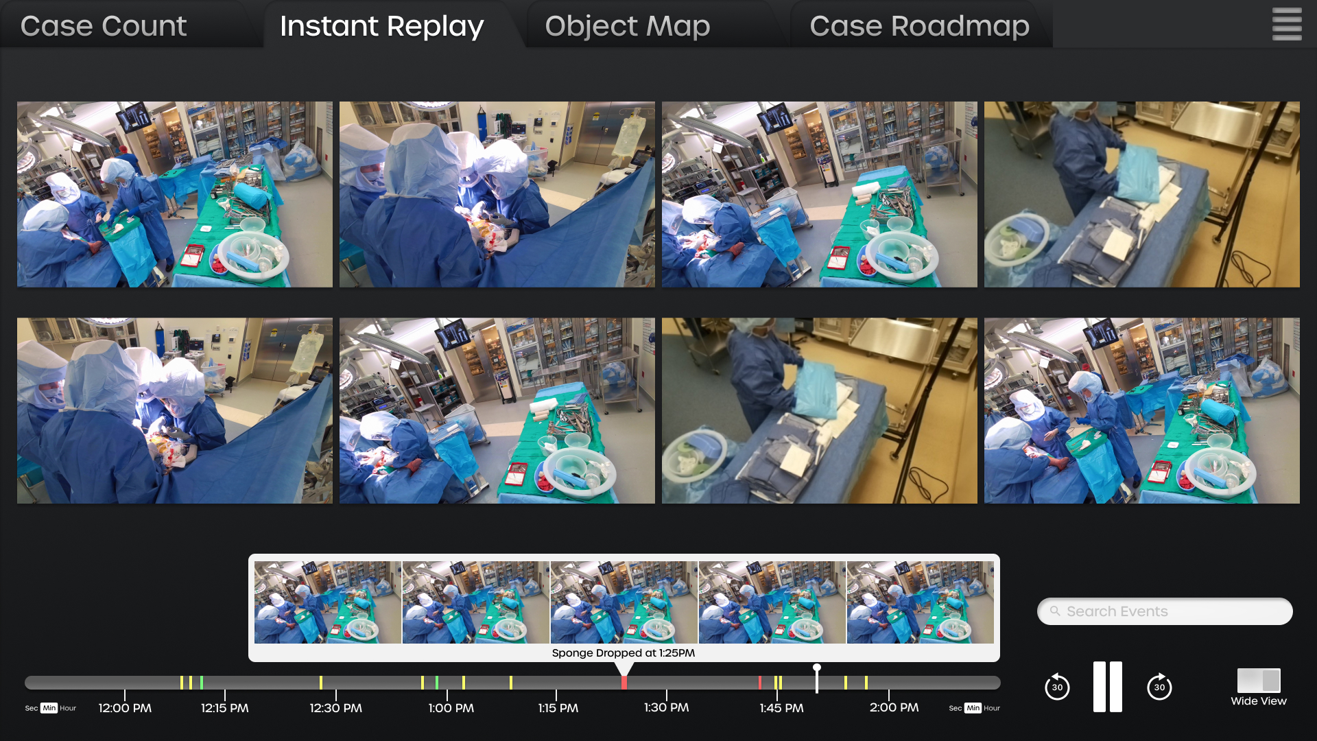 nSight instant replay multi view