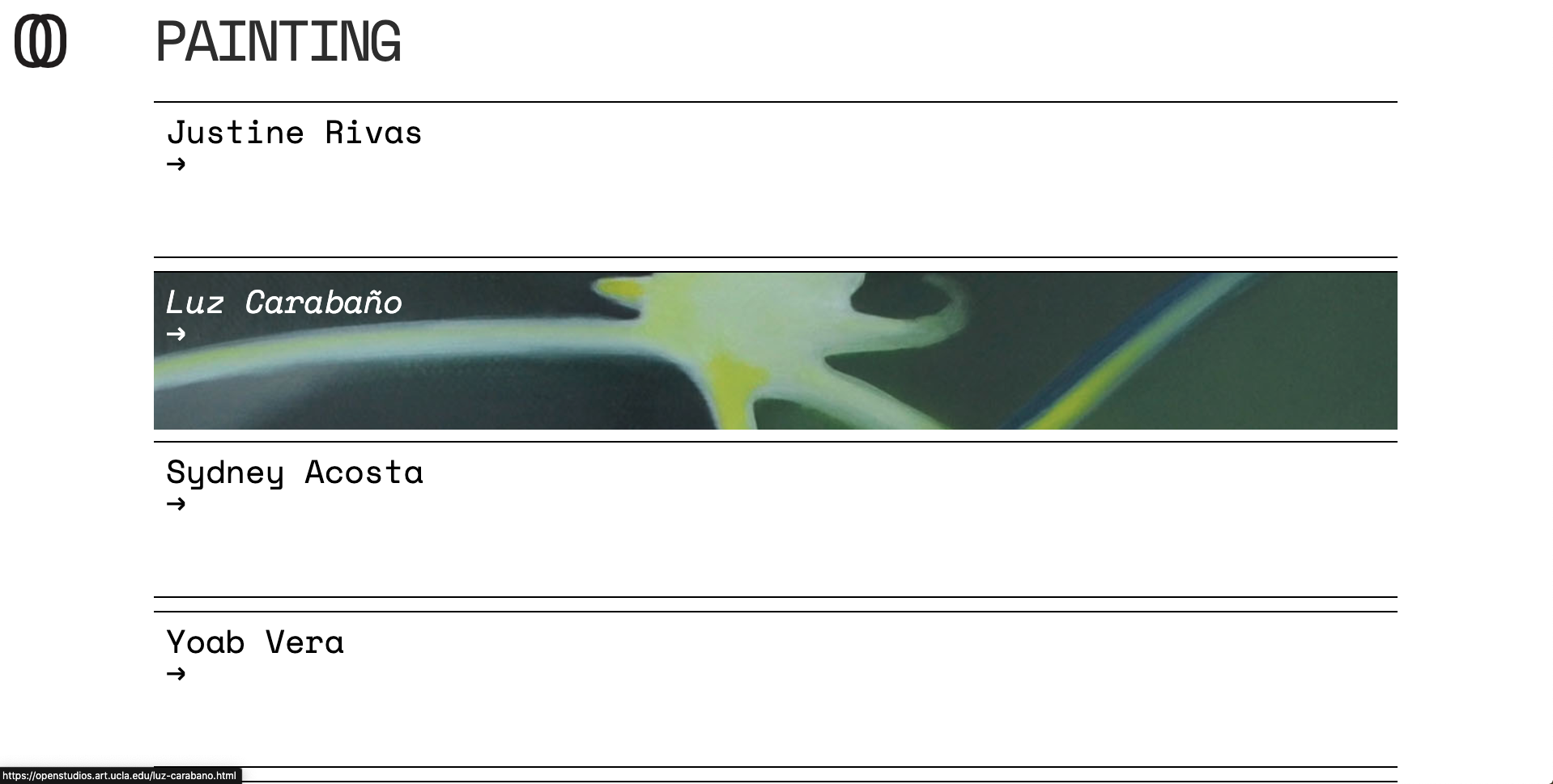 UCLA Open Studios screenshot 4